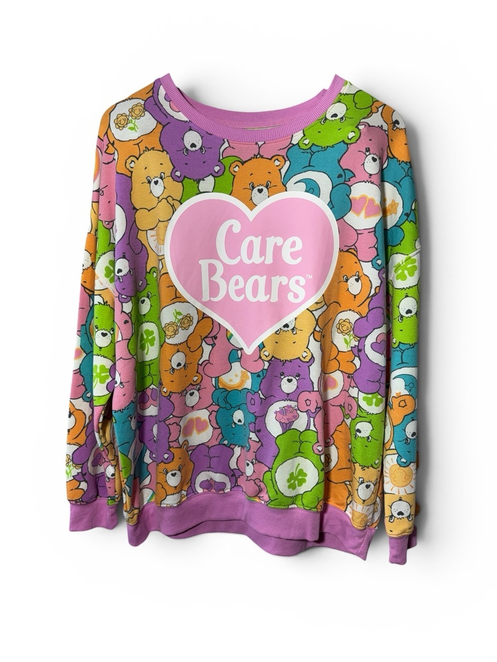 Care Bears Sweatshirt Hybrid Apparel Multicolor Womens Size XL TikTok Viral